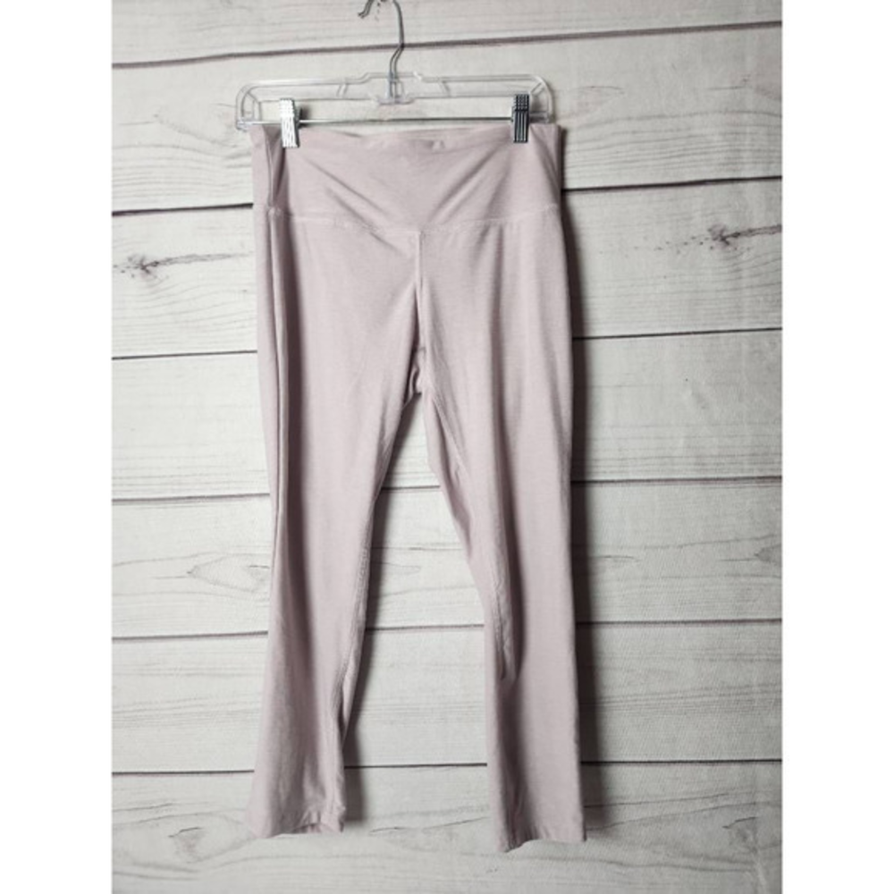 New Balance Womens Leggings Pants Pink‎ High Rise Stretch Pull On Workout M